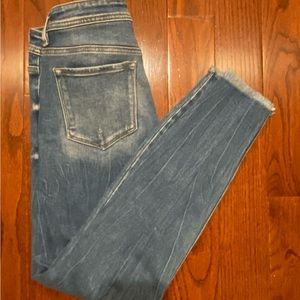 Kancan Signature  Mid -Rise Ankle Skinny Jeans Size 27